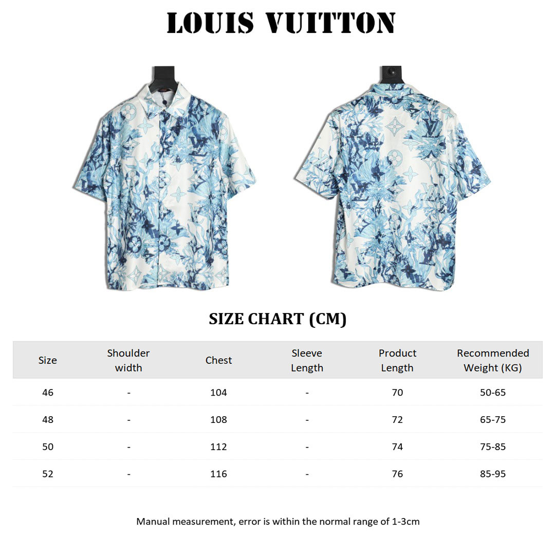 l0*is V*t0n lv short-sleeved shirts