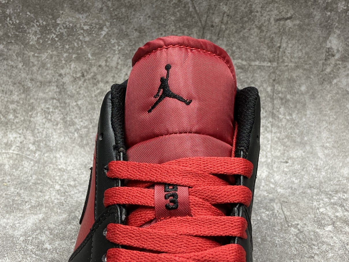 Air Jordan 1 Low Black Gym Red