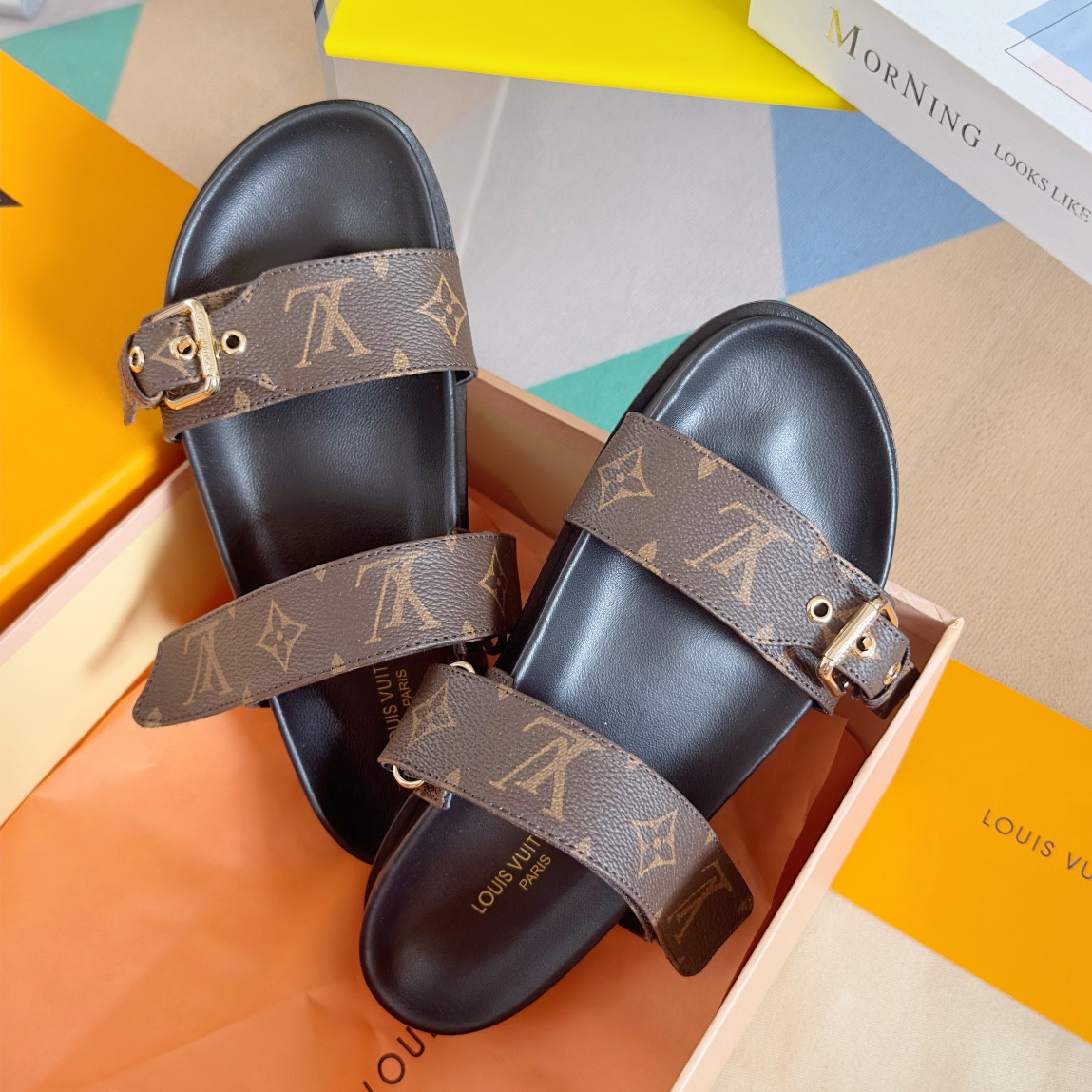 LV Bom Dia Flat Comfort Mule