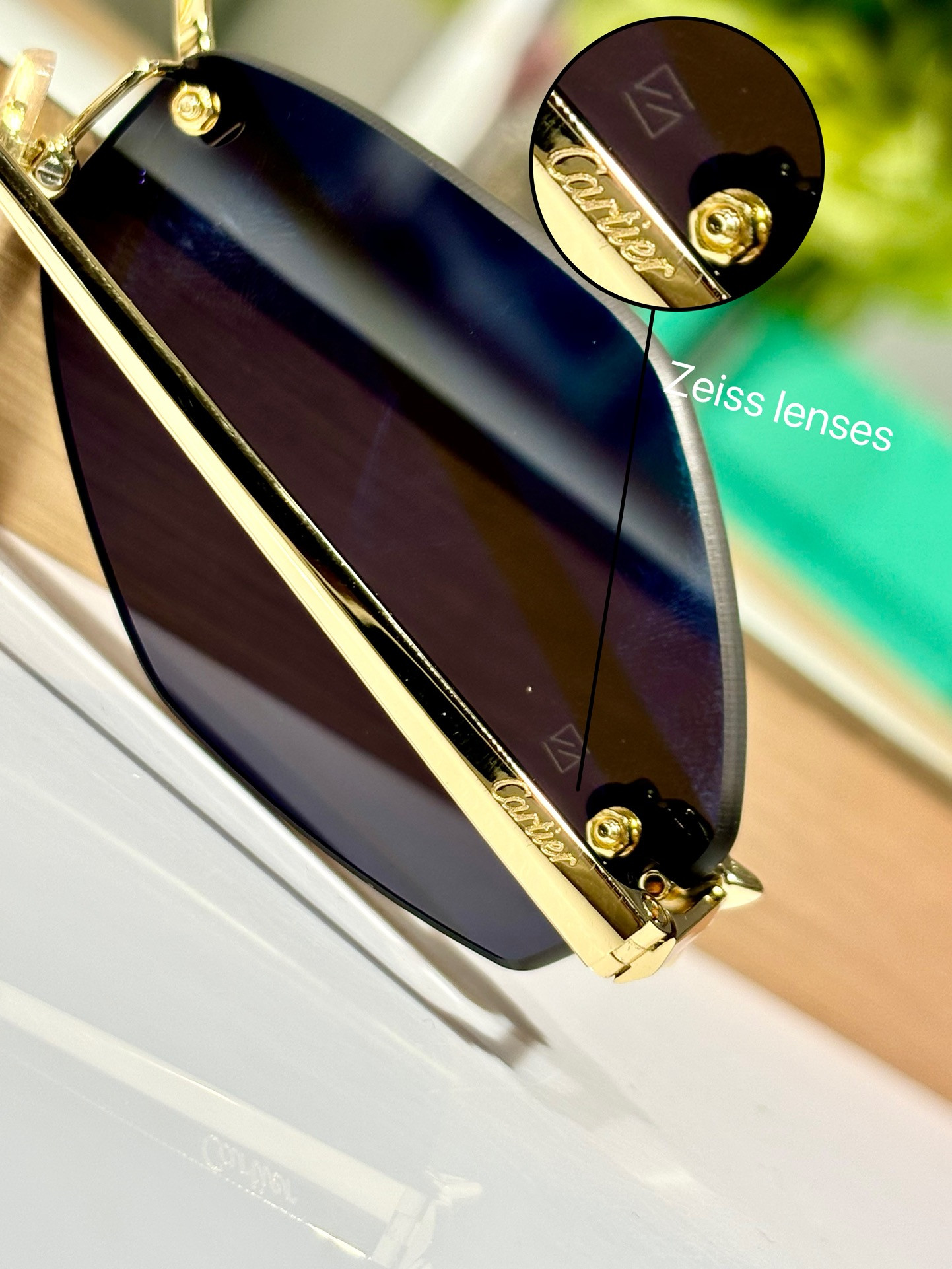 Ca*t*er glasses ct0433s 55-22-140
